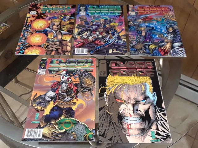 Cyber Force #0 1-4 (1992 Image 1 2 3 4) Marc Silvestri / Walt Simonson