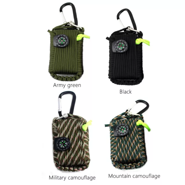 Emergency Survival Gear Equipment First Aid Kit SOS EDC Survival Tools Cool AU