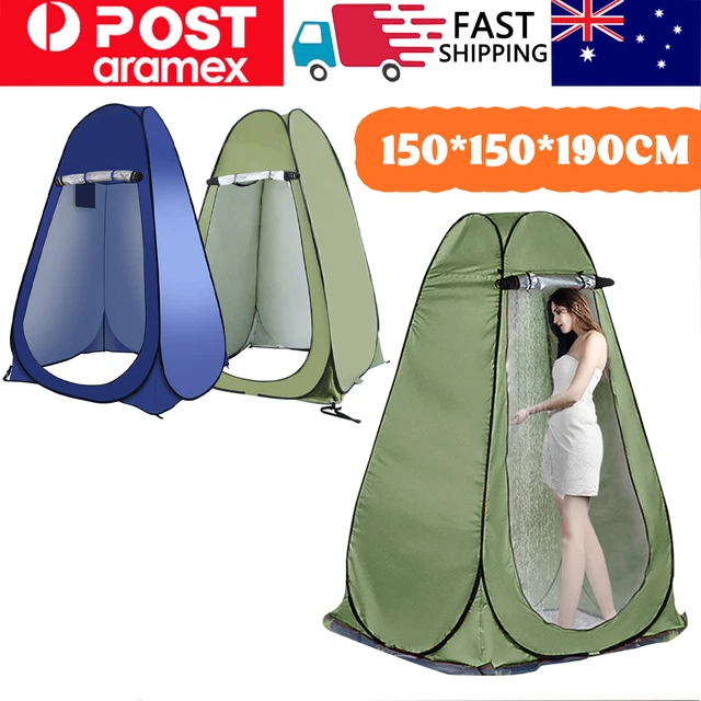 New Portable Pop Up Outdoor Camping Shower Tent Toilet Privacy Change Room 2024