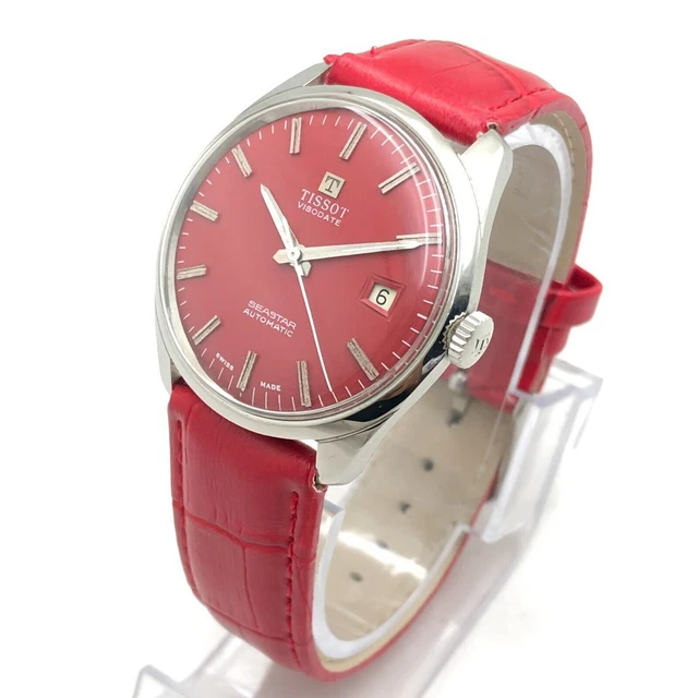 Montre-bracelet automatique Tissot Visodate Seastar 35 mm pour homme...