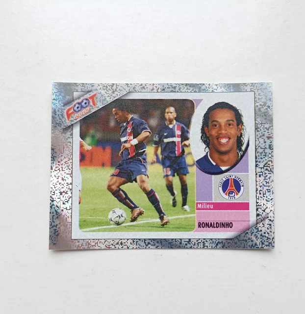 2001-02 PANINI FOOT #300 Ronaldinho PSG Rookie PSA 5 pegatinas el gaucho EUR 731,28 - ES