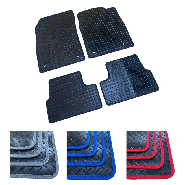 FOR TOYOTA COROLLA 2002 to 2007 Car Floor Mats Black Rubber 4 pcs £23.