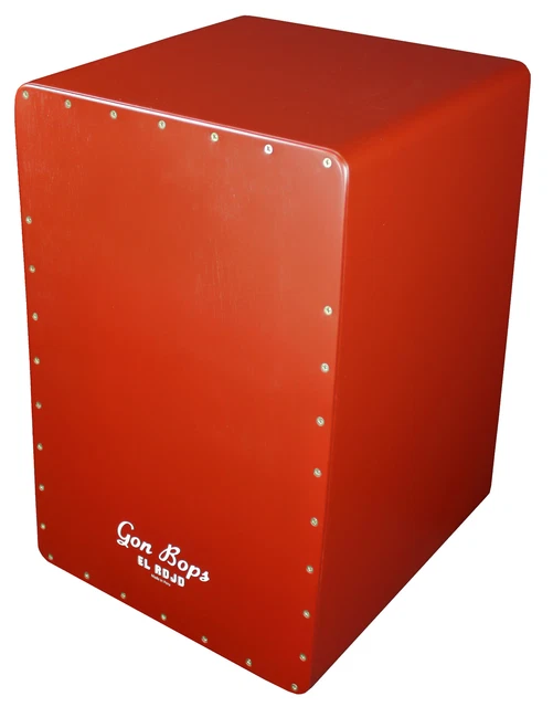 Gon Bops El Rojo Cajon Drum Flamenco