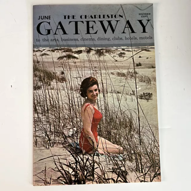 1967 Charleston South Carolina The Gateway Souvenir Brochure June Ginny Newman