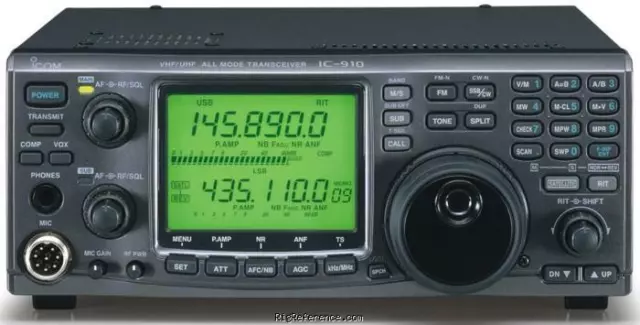 Icom Ic-910H 910H Vhf/Uhf All Mode Transceiver Radio Service Repair Manual