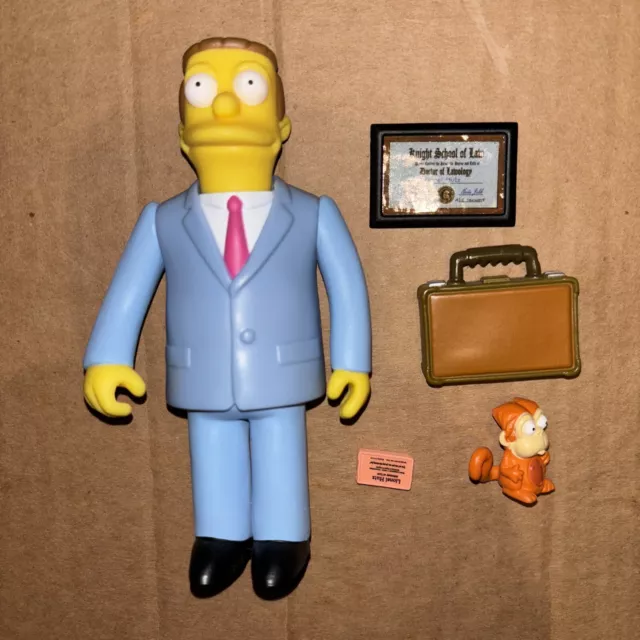 Playmates Interactive The Simpsons All Star Series Lionel Hutz Figure Wos