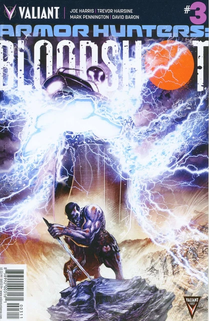 Armor Hunters: Bloodshot #3 VF/NM; Valiant | we combine shipping