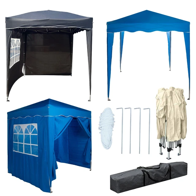 Pavillon Faltpavillon 2 x 2 m Partyzelt Gartenzelt Klappzel Festzelt Wasserdicht