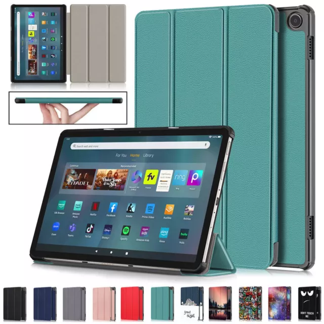 Case For Amazon Fire 11 Max 13th Gen (2023) With ALEXA Smart Stand Leather Cover