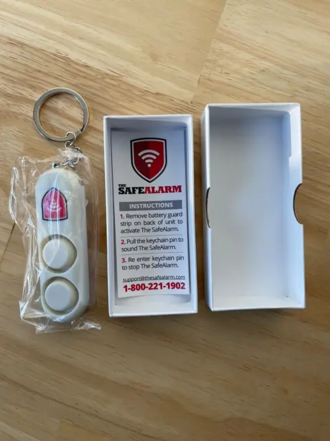 The safealarm, Personal, High Piercing Keychain Safety Alarm