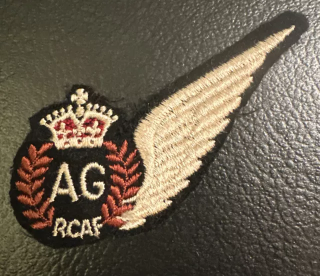 WW2 RCAF AG Air Gunners Brevet Wing