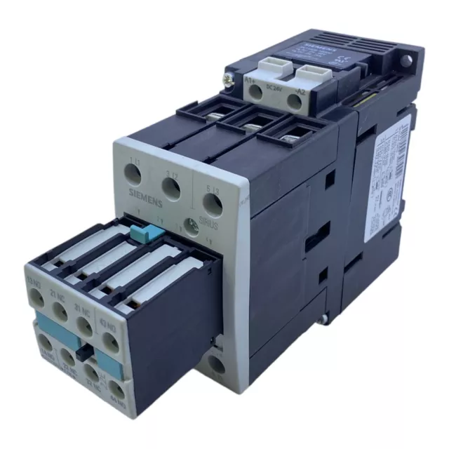 Siemens 3RT1036-1B4T24 Auxiliary Contact Unit+3RH1921-1HA22 4-Polig 10A