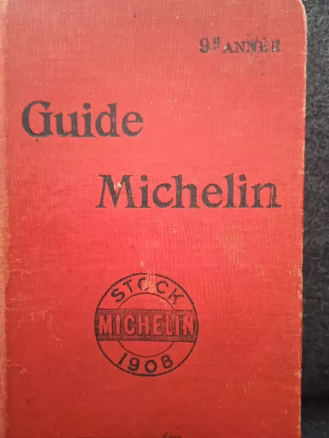 guide michelin 1908