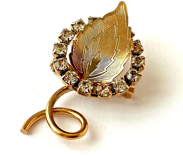 Broche Fleur En Argent Massif 900 - Signée MD - 4 Grammes - Occasion Superbe état