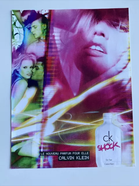 Calvin Klein - One Shock parfum Publicité advertising