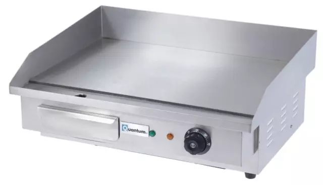 Quantum CE ® 55cm Electric Table top Flat Griddle 3kW Catering  KSL-G55