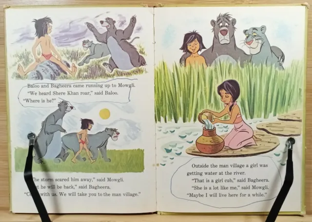 Walt Disney's The Jungle Book (1974, Hardcover) Book Club Edition 10