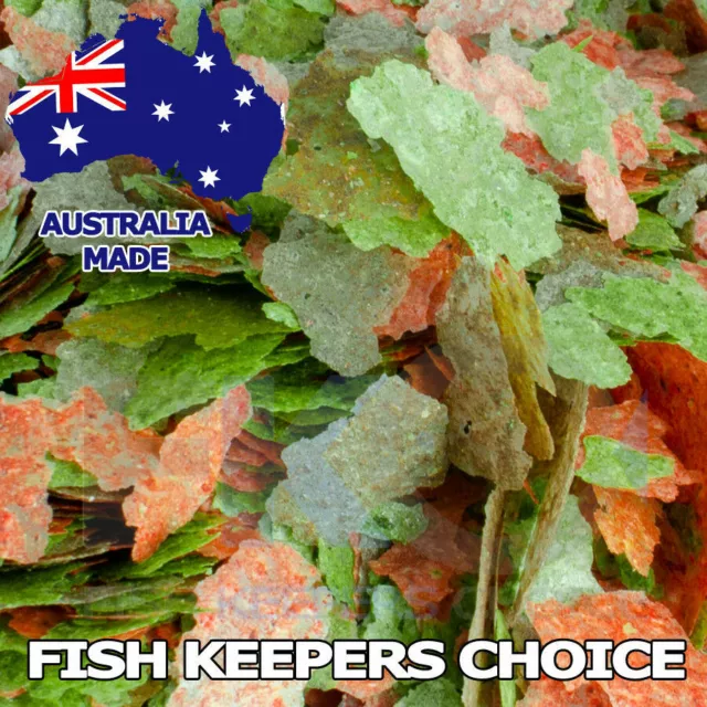 FKC Premium Bulk Cichlid Aquarium Flakes Fish Food Flake Feed AUSTRALIA MADE