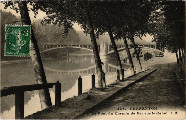 CPA Charenton Les Pecheurs a la ligne FRANCE (1370264)