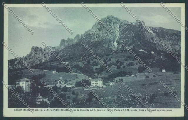 Lecco Piani Resinelli cartolina LQ4773