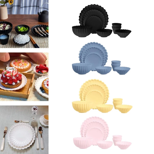 SUNNYCLUE Accessoires Cuisine Miniature Pâtisserie – Set Complet Pour Maison De Poupée 1:12 – Jeu Créatif Et Réaliste