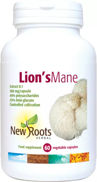 New Roots Herbal Lion ’S Mane 60's