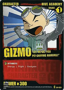 Gizmo (grade 1) - 1st Ed - Titans Go! - Teen Titans TCG