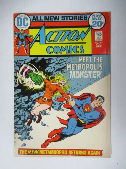 1972 DC Comics Action Comics #415
