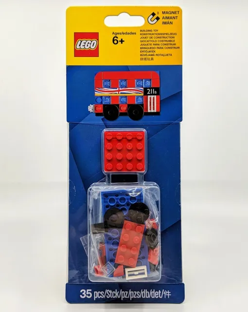 LEGO 853914 LONDON DOUBLE DECKER TOUR BUS MAGNET New Rare
