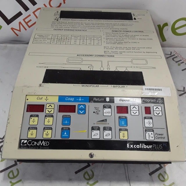 ConMed Aspen Excalibur Plus Electrosurgical Unit