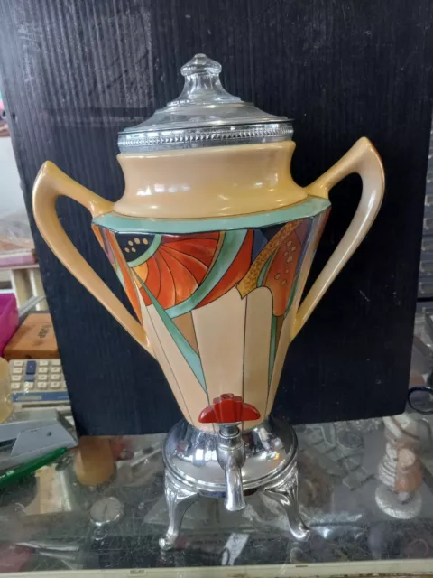 NICE Vintage Rare Fraunfelter  Modernistic Art Deco COFFEE URN  Royal Rochester