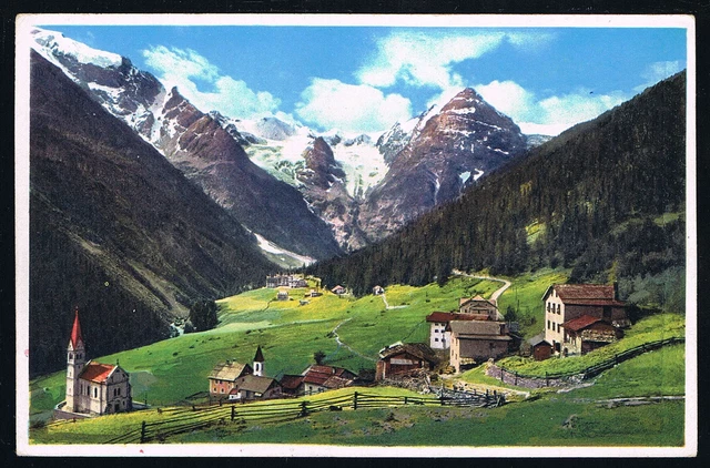 1 Cartolina Trafoi Stilfserjoch Strasse Strada Stelvio Ortler Non Viaggiata