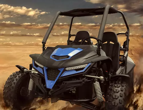 200CC GY6 Dune Buggy Off Road 2 Seater UTV ATV Quad 4 Wheel Go kart Auto FORZA 5