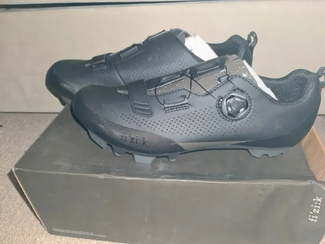 Fi'zi:k X5 Terra Cycling Footwear Black UK Size 9.5 Eu Size 44