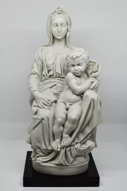 Michelangelo Statue: "Madonna di Bruges" - Made in Italy - cm 38