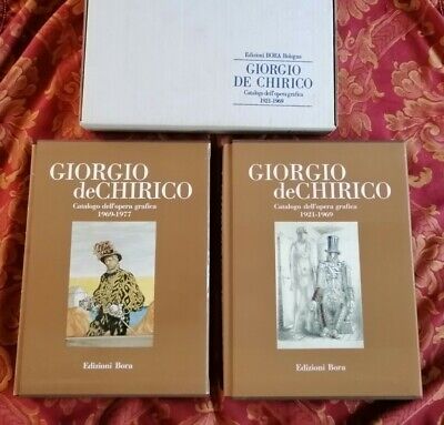 Giorgio De Chirico  Catalogo dell'opera grafica (1921-1969-1977). Edizioni Bora