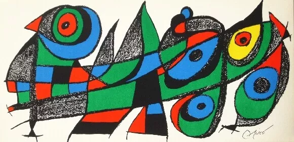 Joan MIRO - Miro Sculpteur Japon, lithographie signée dans la planche, 1974