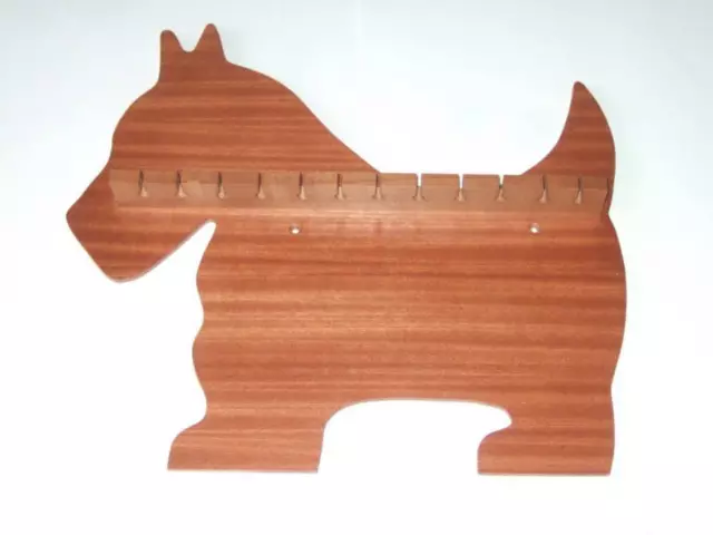 12pc Dog Wooden Spoon Display Rack ( Mahogany )( huge range - see list )