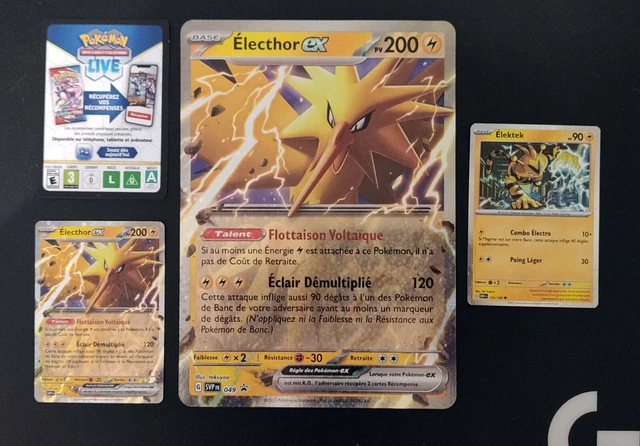 Electhor - carte Pokémon SVP FR 157 Cartes Promo Ecarlate et Violet - SVPfr - Prix & Rareté