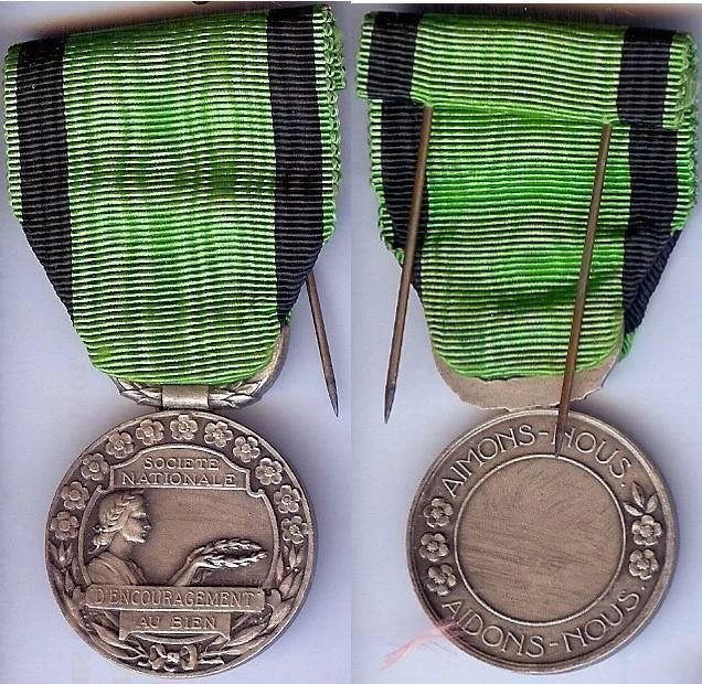 Médaille de récompense, Encouragement aux sports