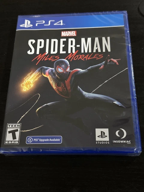 Jeu PS4 – Marvel Spider-man Miles Morales – Version Française – Bon État – Complet