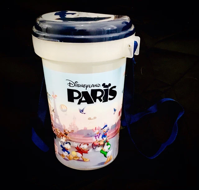 OFFICIAL DISNEY PIXAR Disneyland Paris Plastic Popcorn Bucket 22.5cm