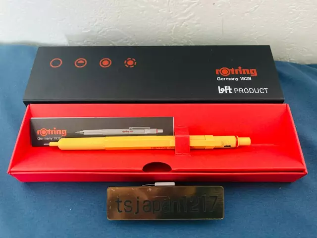 Rotring 600 Loft Limited Color Yellow Mechanical Pencil 0.5 mm