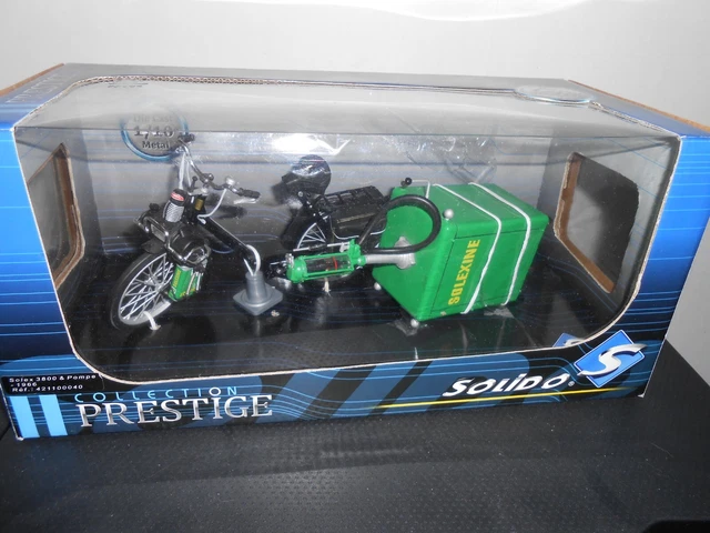 Miniature Solido 1/18 - Pompe à Essence SOLEX 3800, Avec Boîtier, Occasion