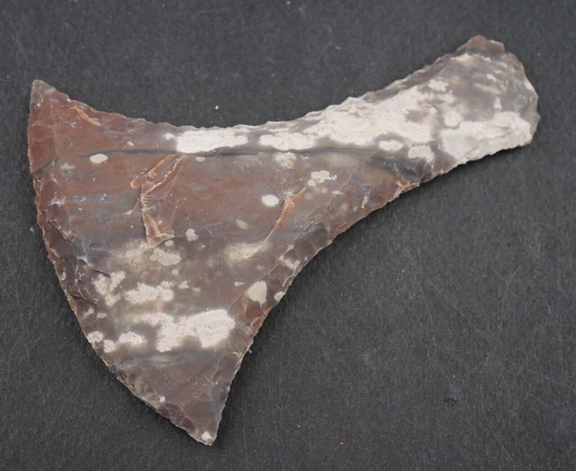 Tomahawk Ax 4.1" Flint Spearhead Head Point Knife Blade Arrowhead B520