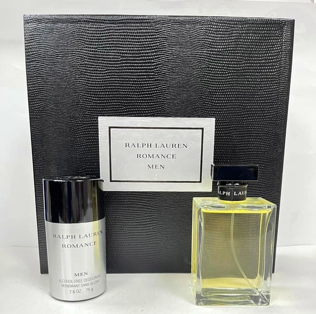 SET de RALPH LAUREN ROMANCE POUR HOMME EAU DE TOILETTE 100 ML + DESODORANTE 75