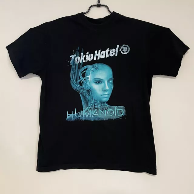 Tokio Hotel Humanoid Tour 2010 Exclusive Band Tee Limited Edition T shirt Black