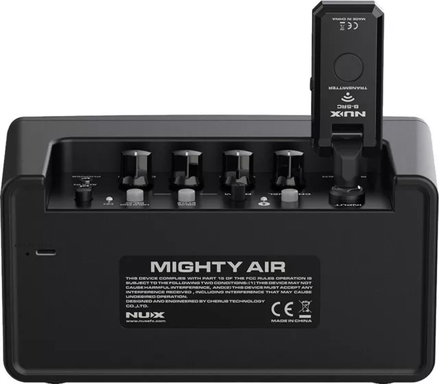 NUX MIGHTY AIR WIRELESS STEREO MODELING AMP with EFFECTS & RECHARGEABLE BATTERY 2