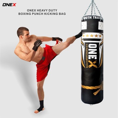 MADX 5ft da appendere Pugilato Pugno Borsa MMA Kick art formazione con catena 