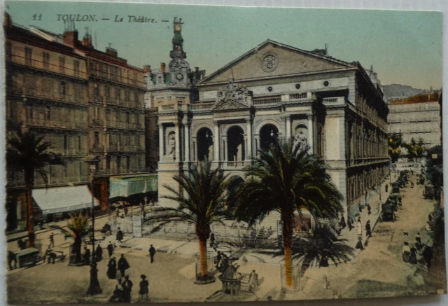 Toulon 83 CPA The Theatre Good Condition